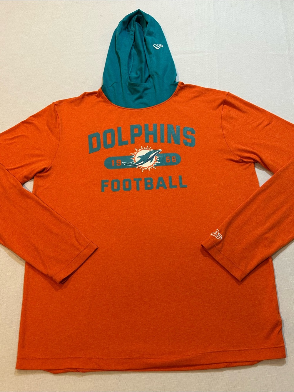 Miami Dolphins New Era NFL Performance Hoodie Men M
